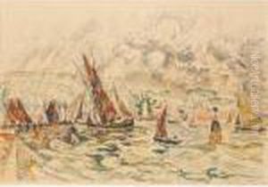Concarneau Juin 1929 by Paul Signac