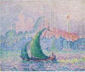 La Corne D'or. La Suleimanie by Paul Signac