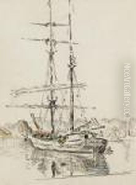 St. Tropez. Bateau Au Port - view 1