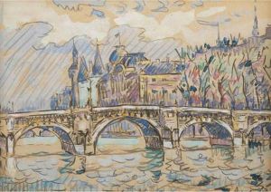 Paris, La Conciergerie by Paul Signac