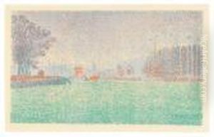 A Flessingue. by Paul Signac