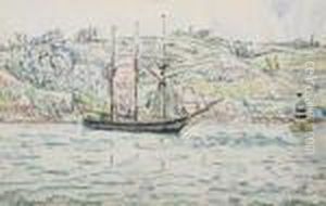 Port De Lezardrieux by Paul Signac