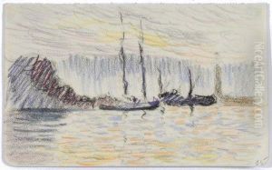 Saint-tropez by Paul Signac