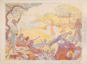 Au Temps D'harmonie by Paul Signac