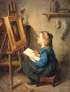 A Young Artist by Paul Constant Soyer