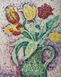 Le Pot Vert by Paul Signac