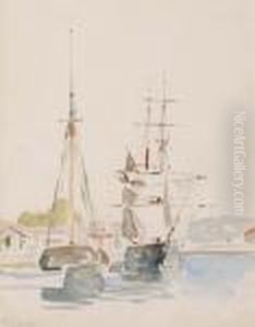Voiliers Dans Le Port by Paul Signac