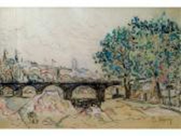 Le Pont Des Arts, Paris - view 1