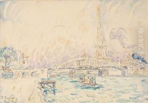 Quai De Passy, Paris 19 by Paul Signac