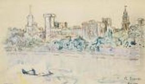 Avignon by Paul Signac