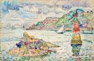 Lezardrieux by Paul Signac