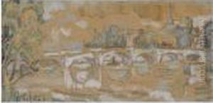 Pont St. Esprit by Paul Signac