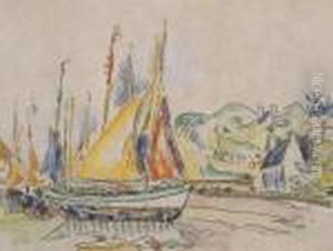 Le Voilier by Paul Signac