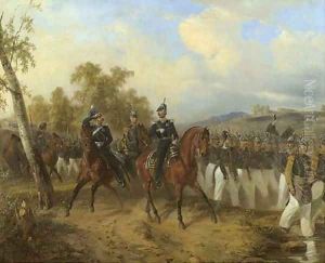 A military regiment by Karl Friedrich Schulz