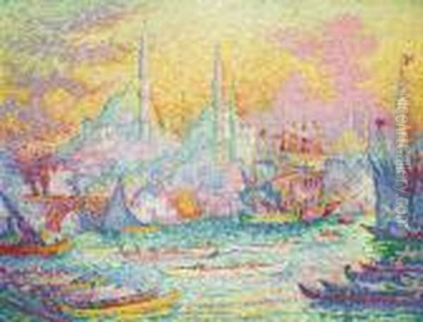 La Corne D'or (constantinople) - view 1