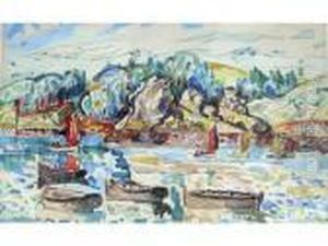 Lezardrieux by Paul Signac