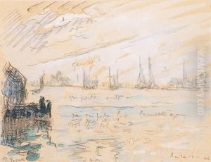 Le Port D""amsterdam by Paul Signac