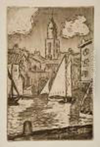 Le Clocher De Saint-tropez by Paul Signac