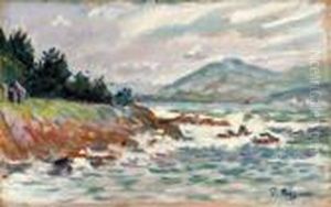 Saint-tropez, Coup De Vent D'est by Paul Signac