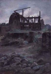 A Cornish Tin Mine by O.A. Sickert
