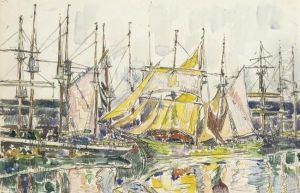 Saint-malo by Paul Signac