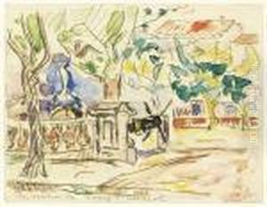 Le Cordier De Bourg-saint-andeol by Paul Signac