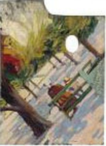 Palette. Jardin Public by Paul Signac