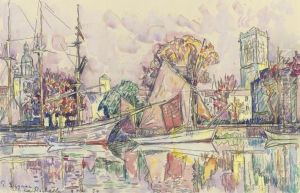 La Rochelle by Paul Signac