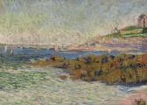 Saint-briac, La Balise by Paul Signac