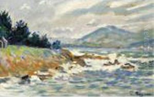 Saint Tropez. Coup De Vent D'est by Paul Signac