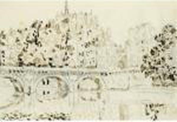 Pont Neuf, Pointe De La Cite, Paris - view 1