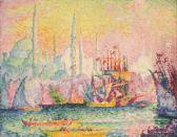 Constantinople (corne D'or) - view 1