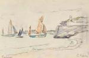 Return Of The Fishing Fleet by Paul Signac