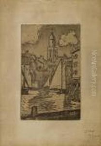 Port De Saint Tropez by Paul Signac