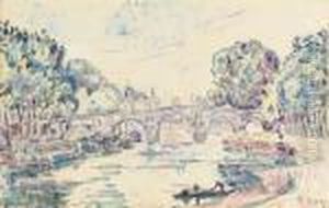 Vue De Paris by Paul Signac