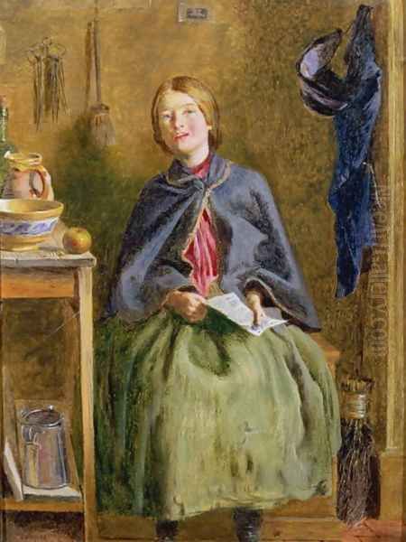 A Maid Learning to Read, 1858 - view 1