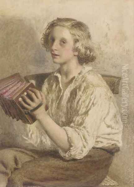 The accordian player - view 1