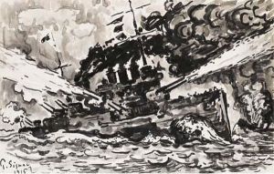 Cuirasse Combattant by Paul Signac