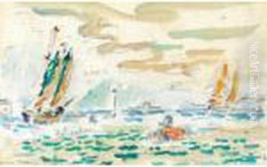 Vue De Venise by Paul Signac