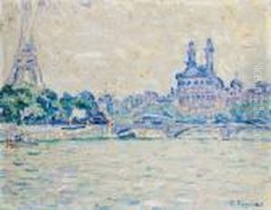 Paris, La Seine Au Trocadero by Paul Signac