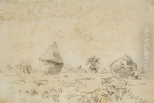 Haystacks by Paul Signac