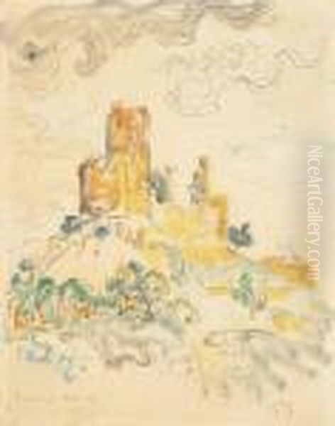 Le Chateau De Grimaud - view 1