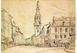 Place Animee by Paul Signac