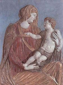 Madonna col Bambino (Madonna with Child) by Andrea Sansovino