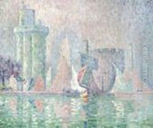 La Rochelle, Le Bassin A Flots by Paul Signac