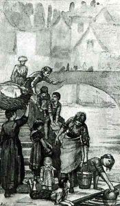 Fetching Water from the River from London Street Arabs by Dorothy Tennant, 1890 by Dorothy, nee Tennant Stanley