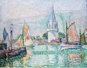 La Rochelle. La Tour Des Quatre Sergents. L'epi by Paul Signac