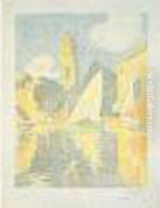 Saint-tropez : Le Port. 1897-1898. by Paul Signac