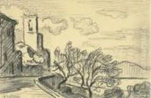 Gassin, Saint-tropez by Paul Signac