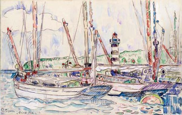 Voiliers Au Port De Groix - view 1